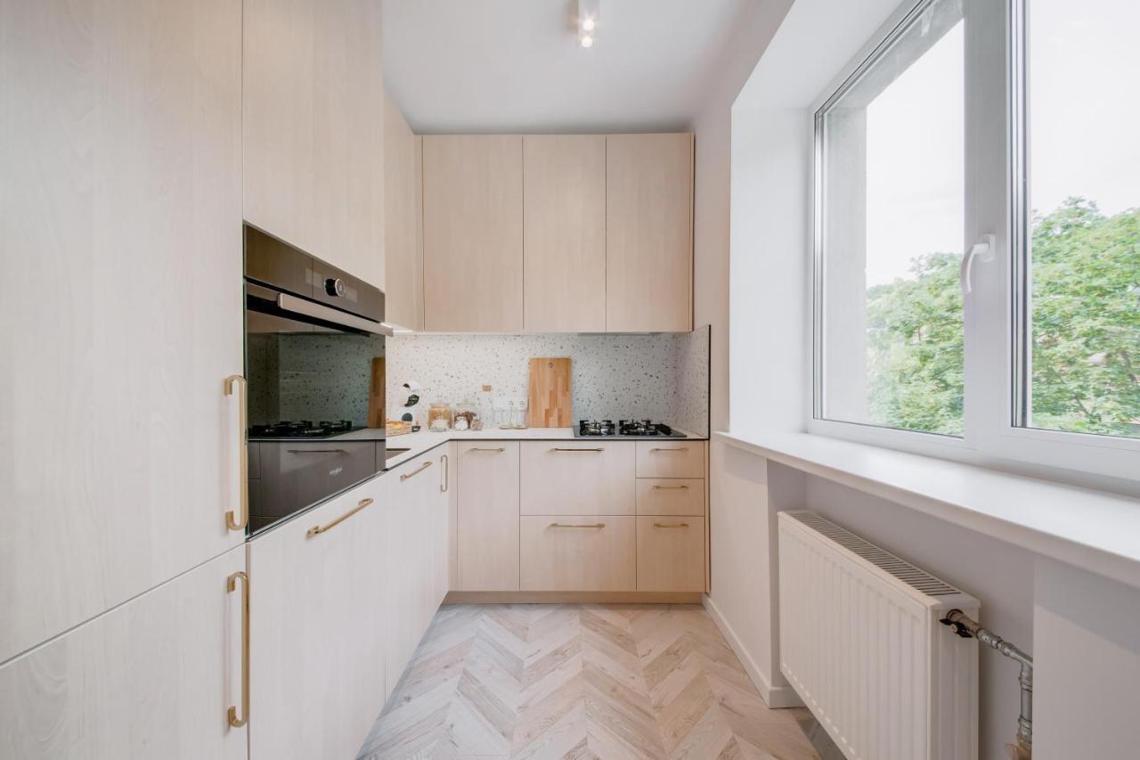 Central Apartment In Architectural Street Kaunas Ngoại thất bức ảnh